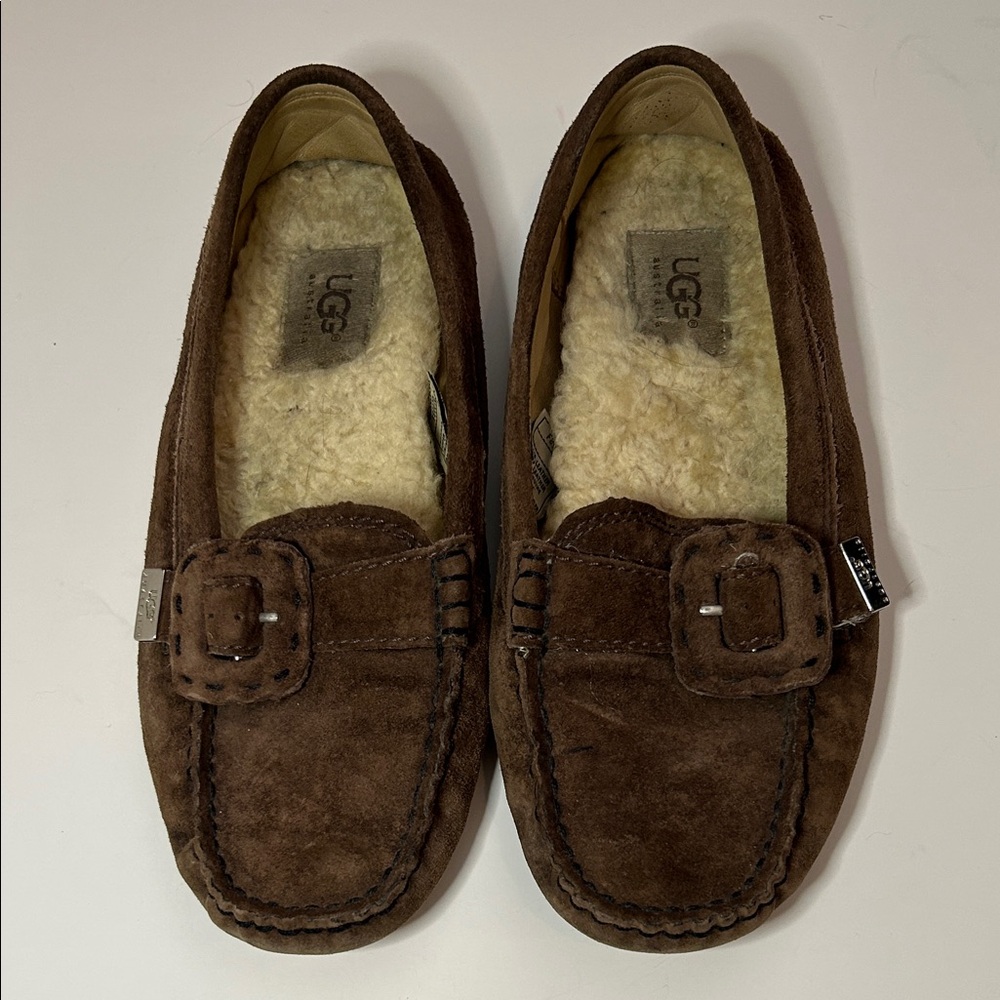 UGG Australia Brown Driving Moccasins